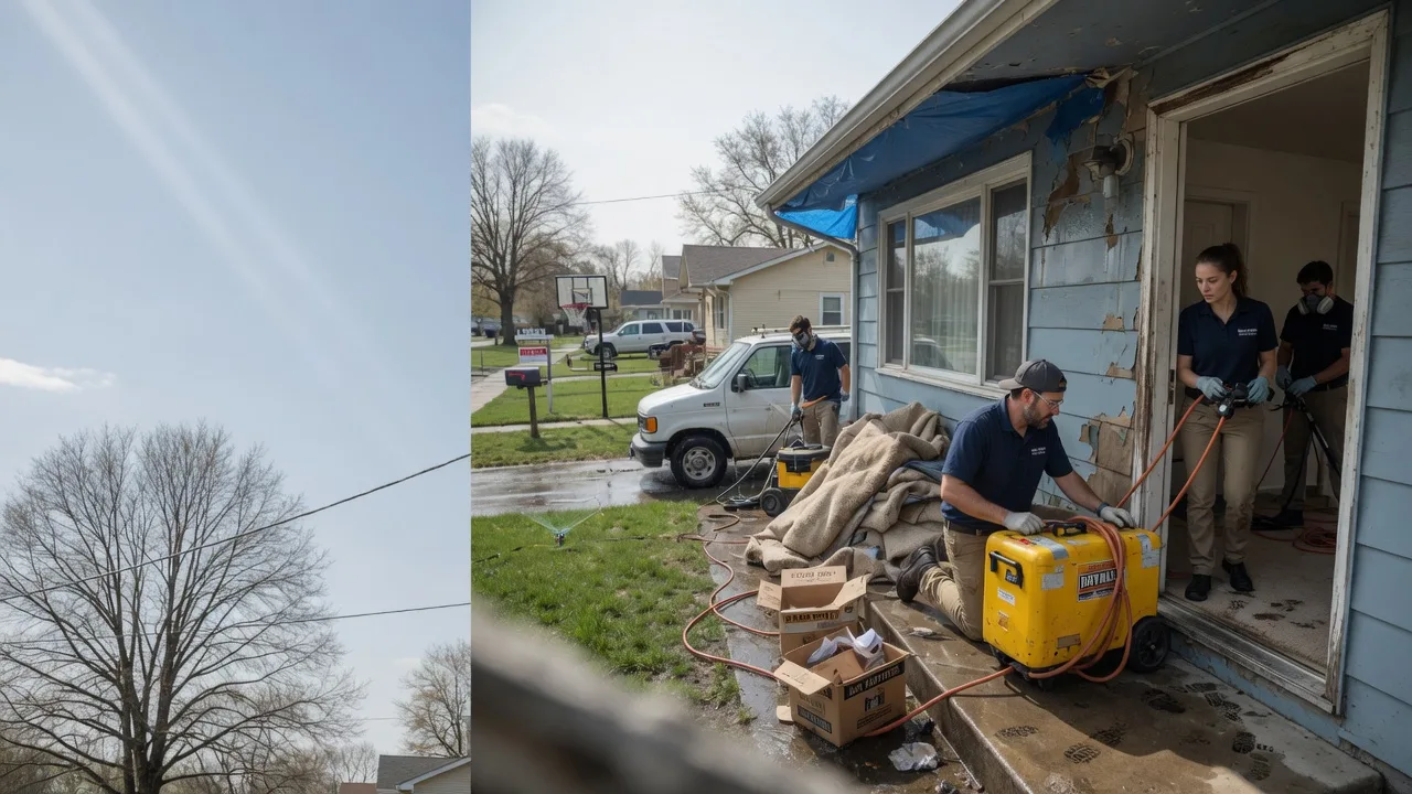 Basement Flood Cleanup in Crane, MO near me